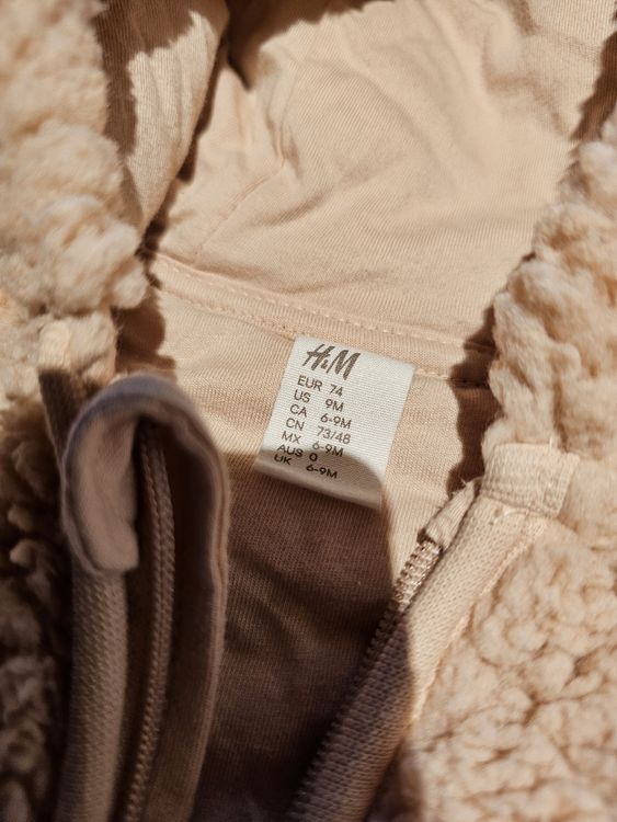 H&m baby clearance overall teddy