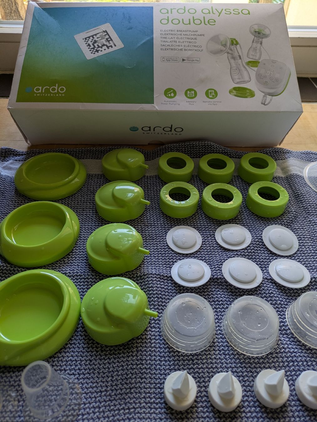 Ardo Accessori per l’allattamento: Ardo Alyssa Double elektrische Milchpumpe – Usato da Zürich venduto da CamiLi1234 1