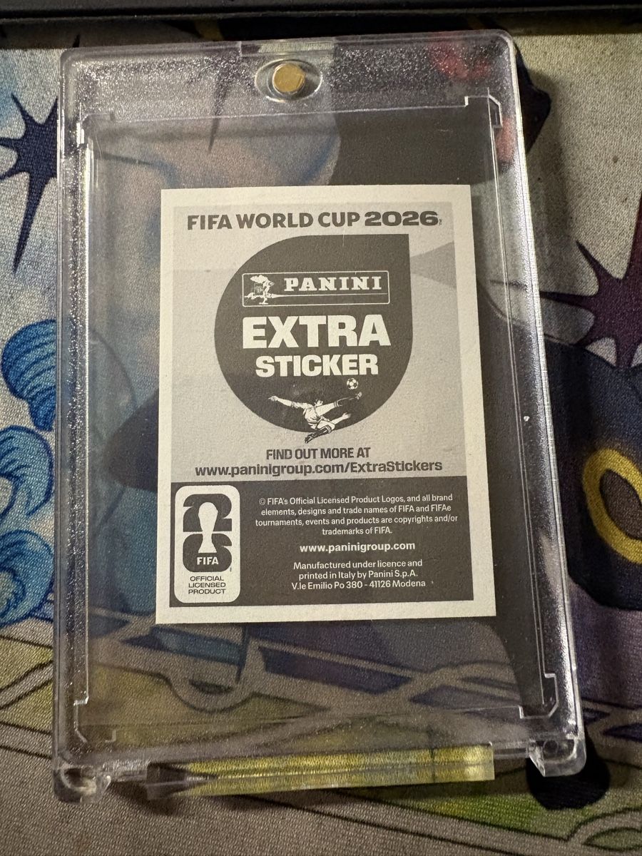 Panini Carte collezionabili: Jude Bellingham Panini world cup 2026 extra sticker – Nuovo (secondo la descrizione) da Triesen venduto da ste_z5gy 1
