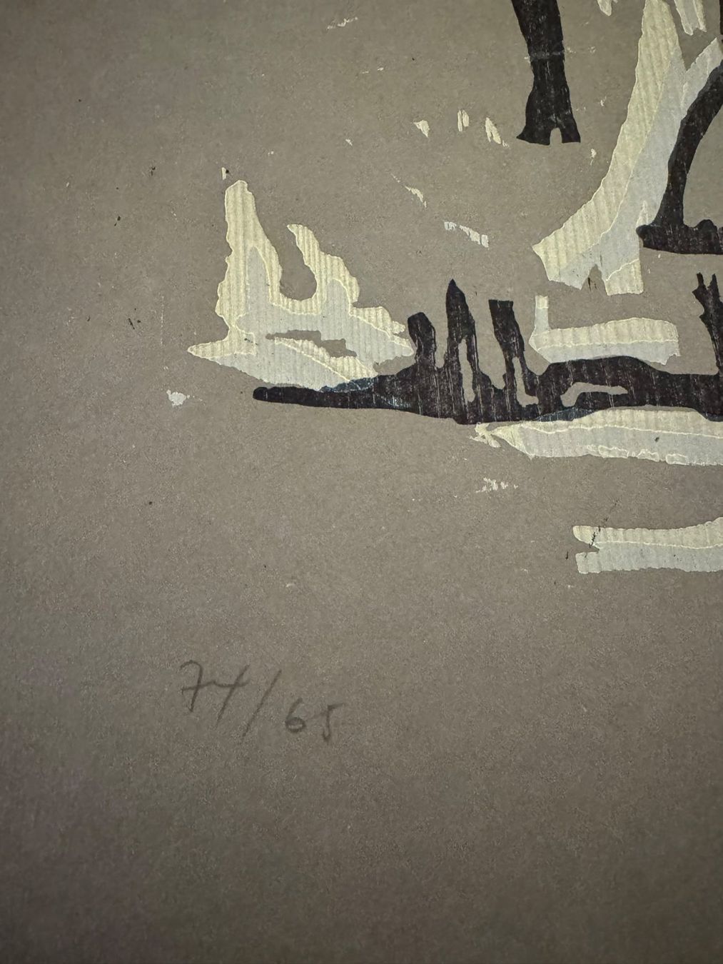 Gravures sur bois: Anton Mutter "Ziegenmelkerin" 1970 – D'occasion à Bern par anolba 2