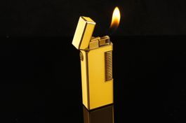 Dunhill Rollagas Feuerzeug neuwertig mit beliebter 90°Flamme
