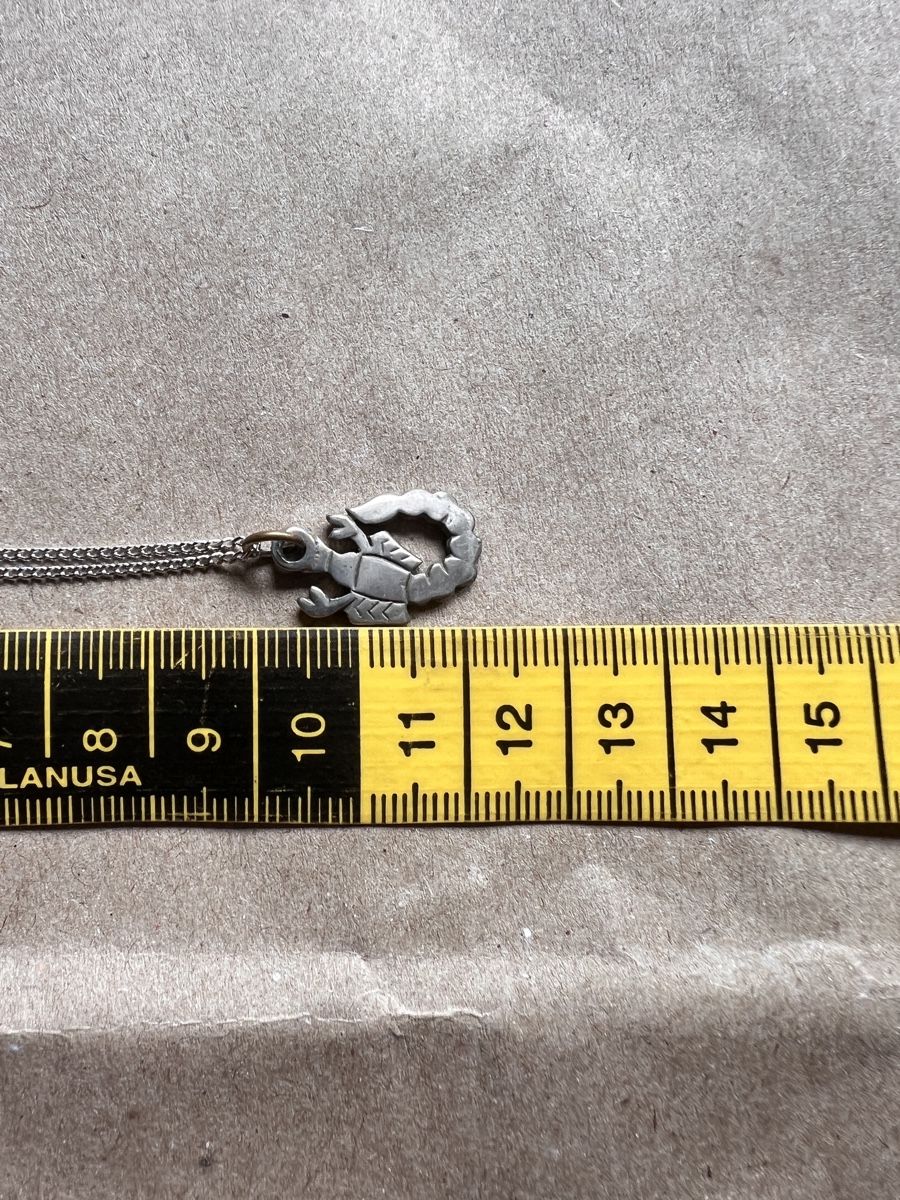 Catenine: Silberner Skorpion-Anhänger (800) – Usato da Laufen venduto da Futuremarket 2