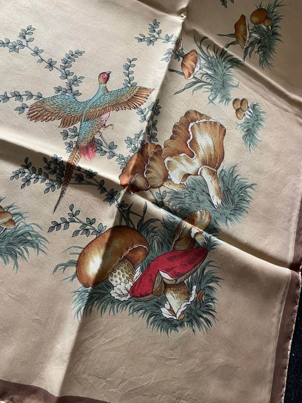 Foulard & Sciarpe: Foulard  ca 85 x 85 cm.-   Herbst – Usato da Allenwinden venduto da Obalu 2