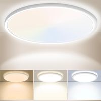 LED Deckenleuchte 30W mit Fernbedienung Weiß Ø27.5cm