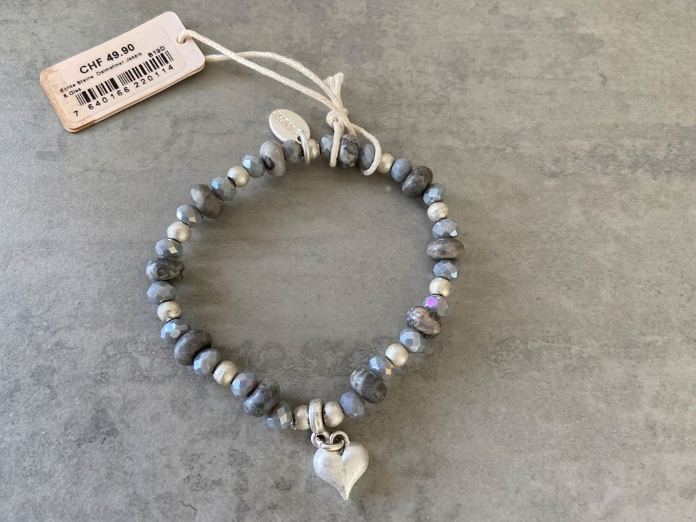 Zysta Hämatit Armband Mit Tigerauge/Obsidian – Echte Steine, Verstellbar, Für Energie & Heilung