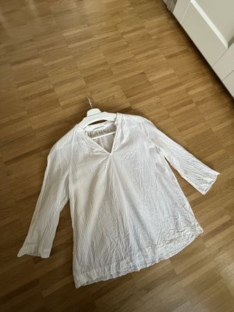 Marc O'Polo🤍 💛Bluse Weiss Gestreift Gr. 36 Sommer