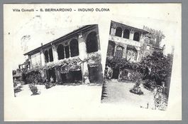 1909, INDUNO OLONA, VILLA COMOLLI - S. BERNARDINO