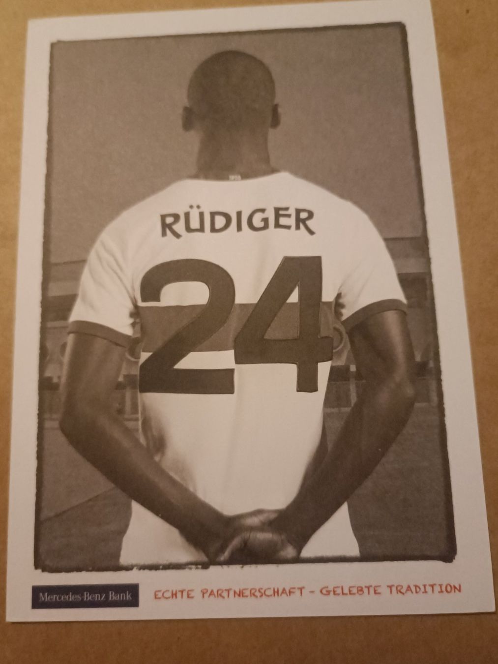 Autogramme: Antonio Rüdiger - handsignierte VfB Stuttgart Autogrammkarte – Gebraucht aus Menziken von Artographs 1