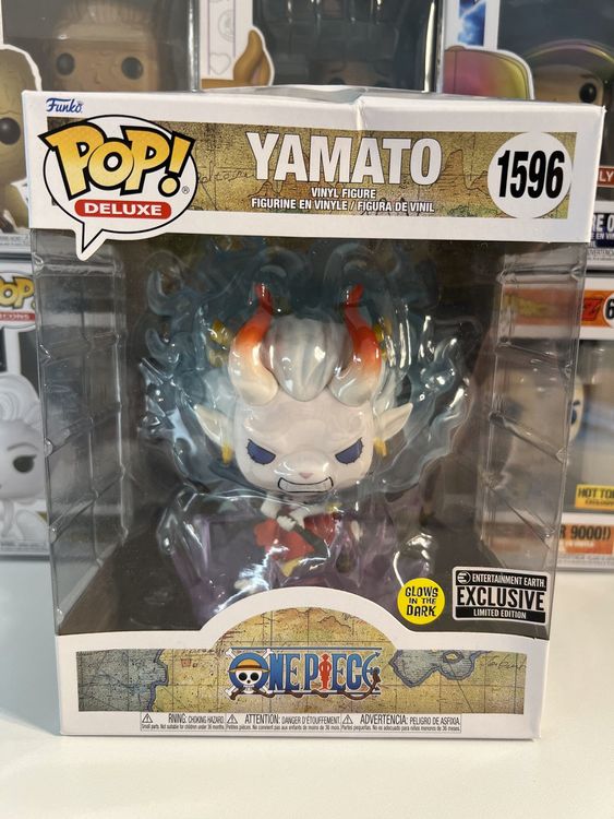 Figurine Funko Pop! Deluxe One Piece - Yamato Forme Homme-Bête - Vinyle Collection - Environ 6,2 Pouces