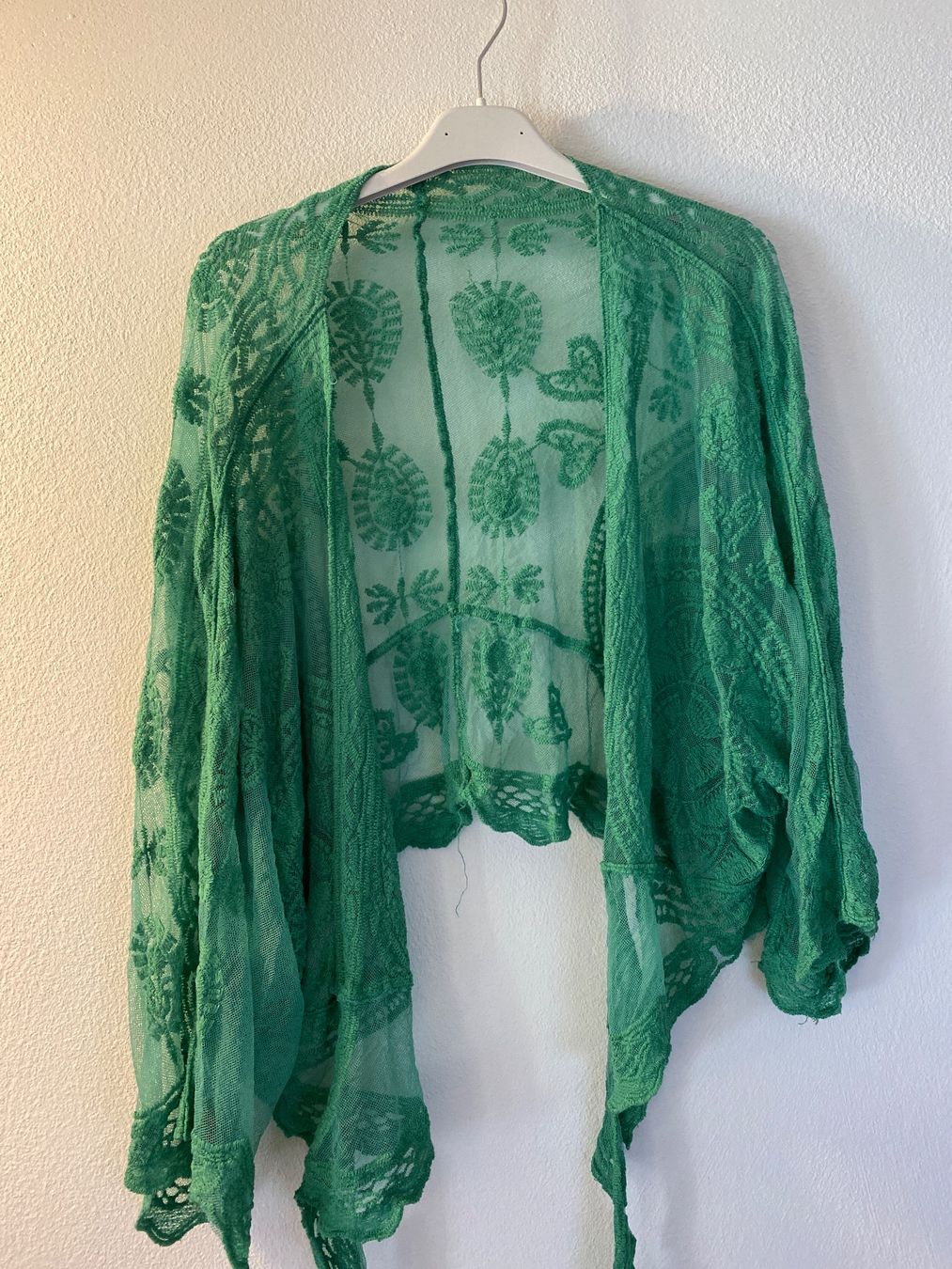 Kleider: SOMMER JÄCKCHEN-GRÜN-SPITZEN – Gebraucht aus Meienried von ManuelaBoutique