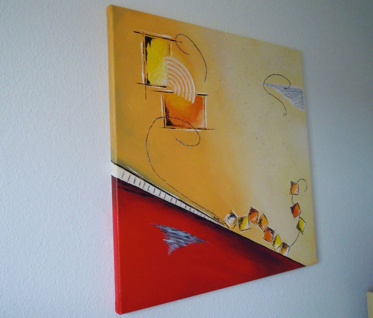 Dipinti: Acrylbild auf Leinwand – Nuovo (secondo la descrizione) da Langendorf venduto da Brigida 2