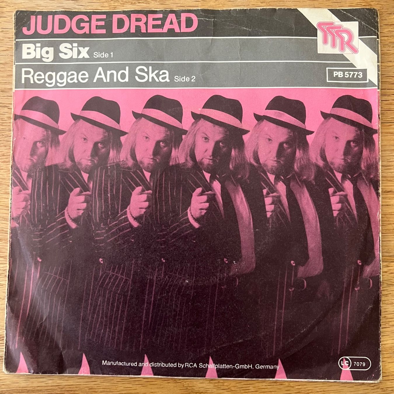 Dischi in vinile: Judge Dread - Big Six / 1. D-Press. 1980 – Usato da Gais venduto da soundcave57