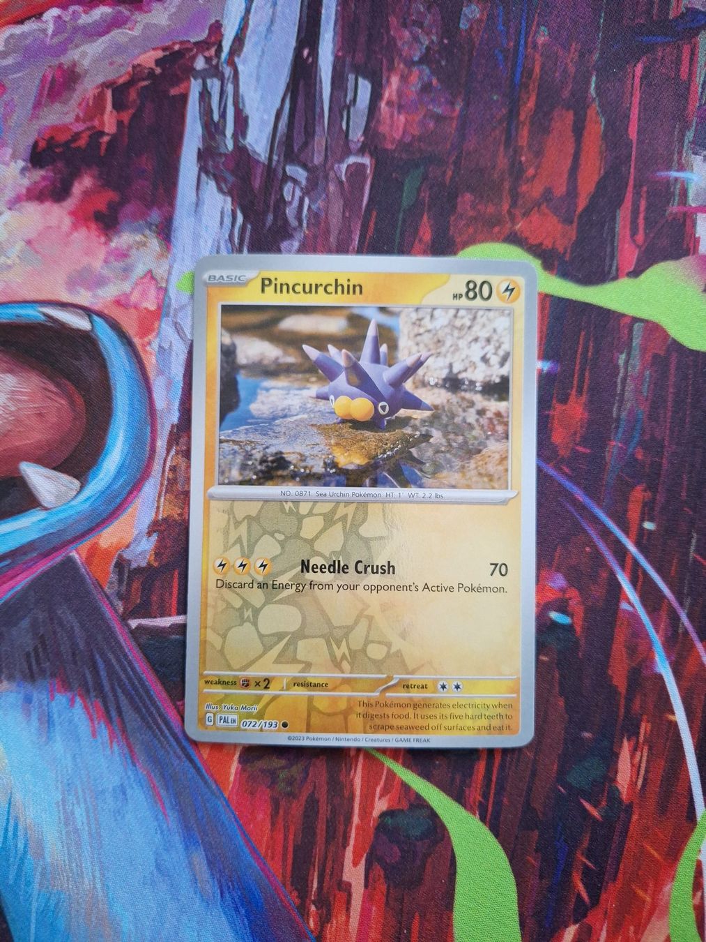 Pokémon Sammelbilder & Trading cards: Pincurchin - Reverse Holo - Pokemon Paldea Evolved – Gebraucht aus Altstätten SG von GGsGameshop