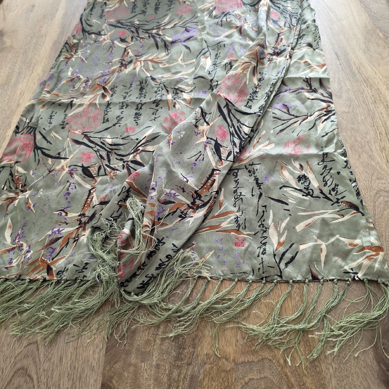 Foulards & écharpes: SeidenSchal Seidentuch 100% Seide   – D'occasion à Rheinsulz par Gilea 2