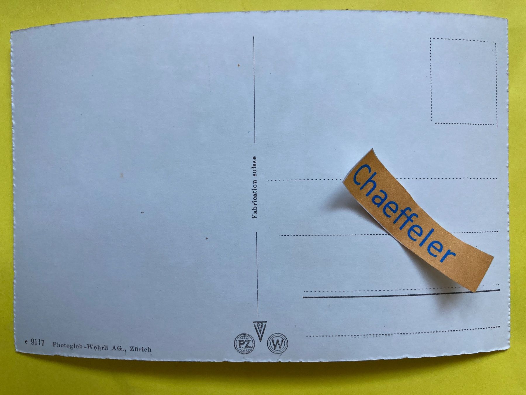 Ansichtskarten: Laufenburg (Schweiz) – Gebraucht aus Zürich von Chaeffeler 1