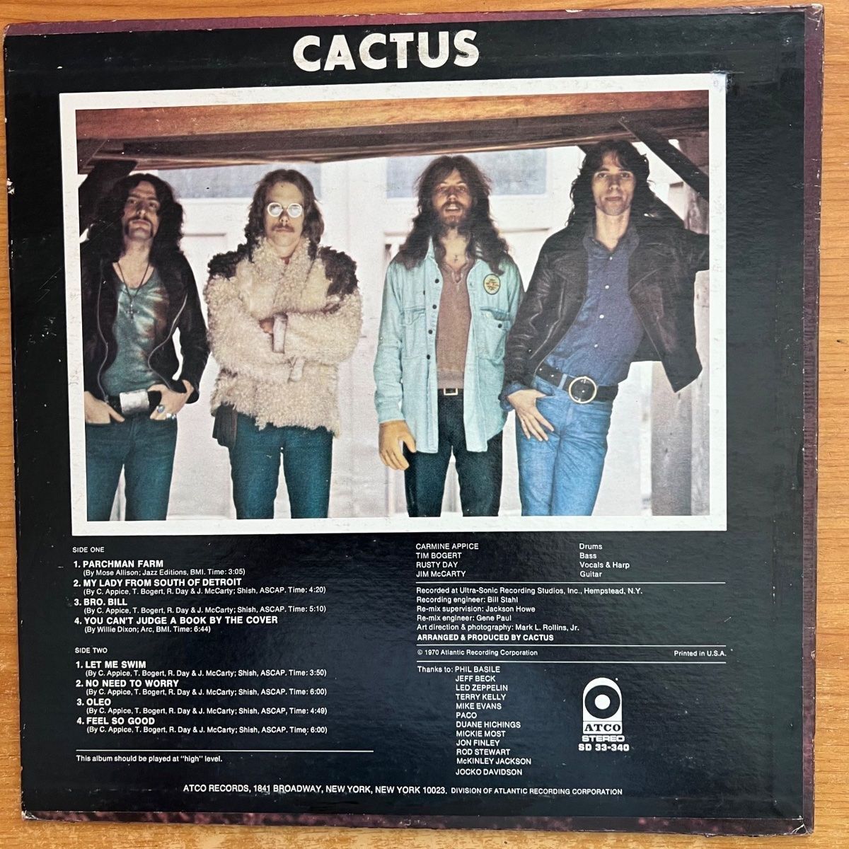 Schallplatten: Cactus - Same / 1. US-Press. 1970 – Gebraucht aus Gais von soundcave57 1