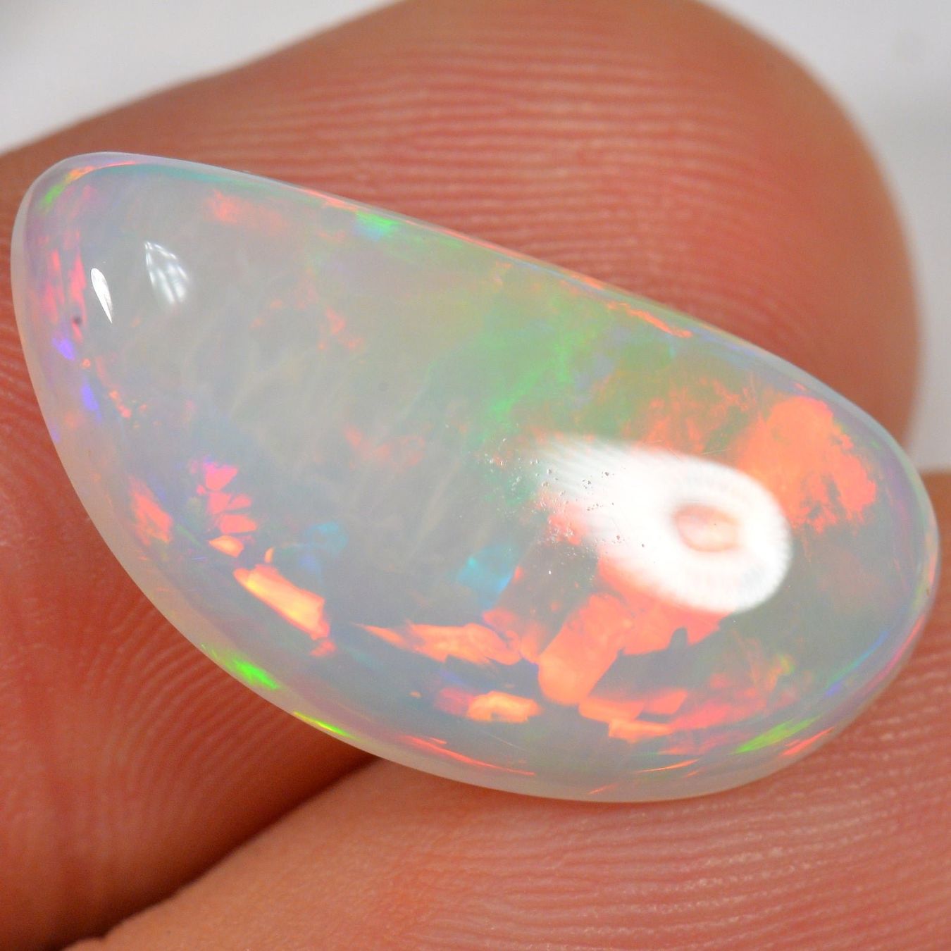 Pietre preziose: 8.3 Karat - Heller Striped Äthiopischer Welo Opal – Nuovo (secondo la descrizione) da Rüti ZH venduto da DeinOpal 1