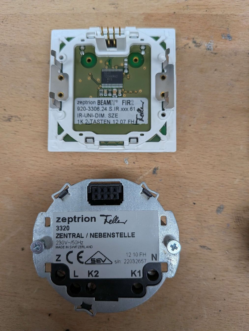 Feller Interruttori: Feller Zeptrion Dimmer Set – Usato da Rheinsulz venduto da reventon_v12 1