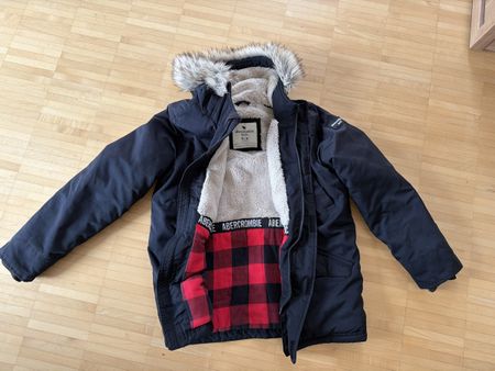 Abercrombie Winterjacke, warm gefüttert, Grösse 15/16