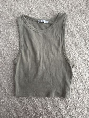 Zara Top in Khaki, Gr. S
