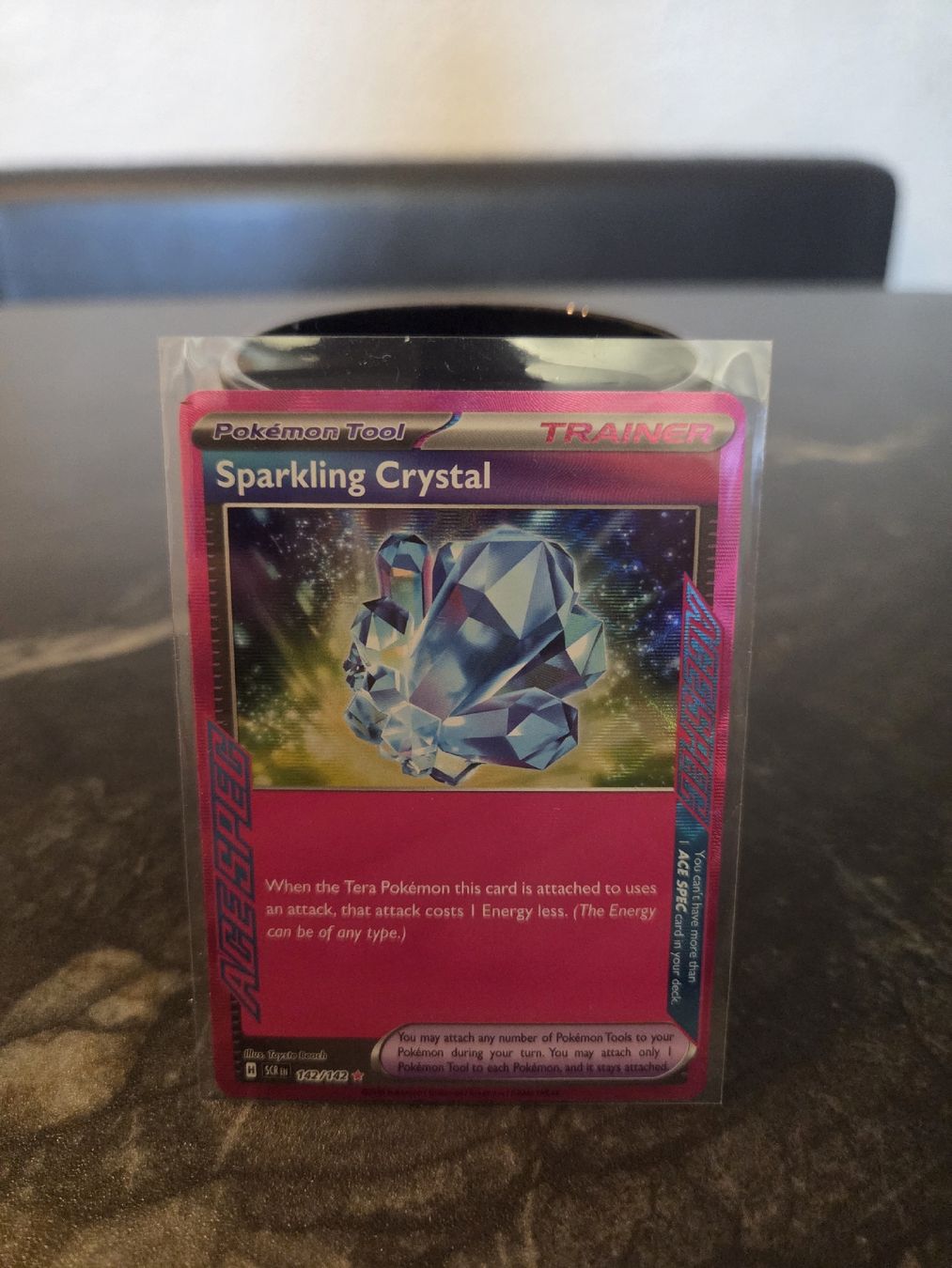 Pokémon Sammelbilder & Trading cards: Pokémon TCG Sparkling Crystal Trainer Card – Neu (gemäss Beschreibung) aus Zufikon von Houdiboudi