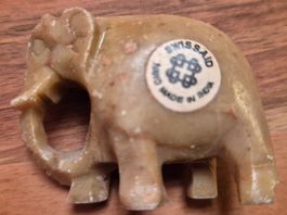 Elefant Aufstellfigur aus Naturstein