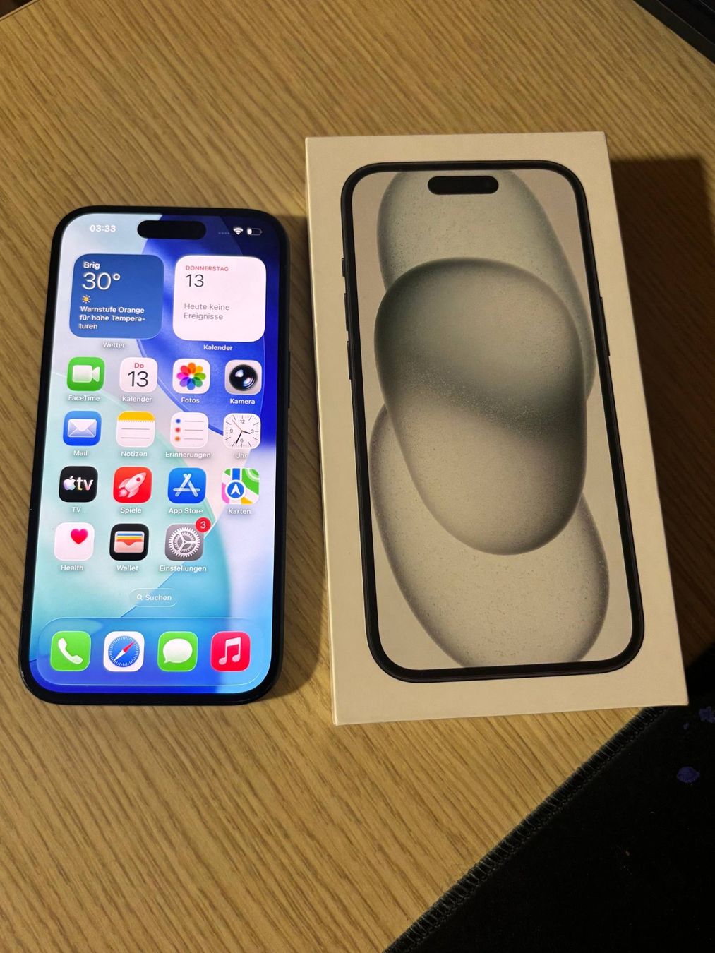 Apple Telefoni cellulari / Smartphones: iPhone 15 128 GB – Usato da Naters venduto da vir_8t9z