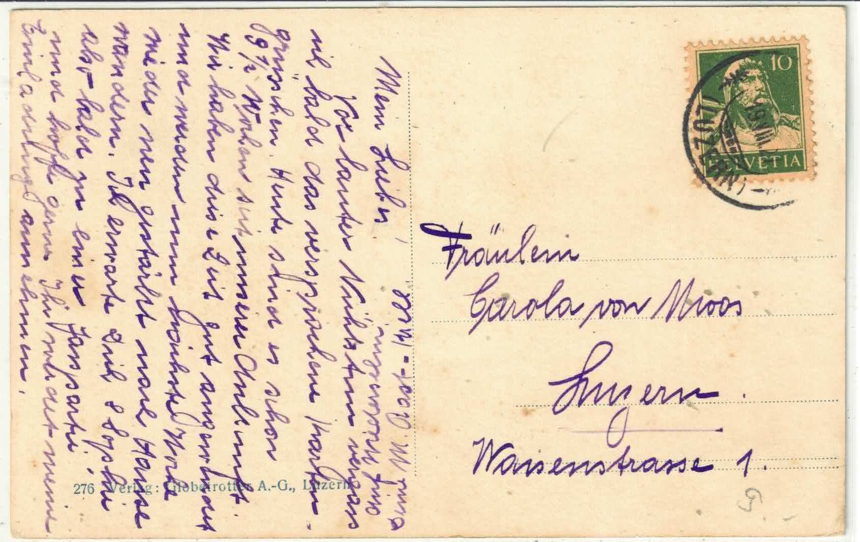 Cartoline postali: Kurhaus Romoos (Entlebuch) – Usato da Ettingen venduto da Kartenplanet 1