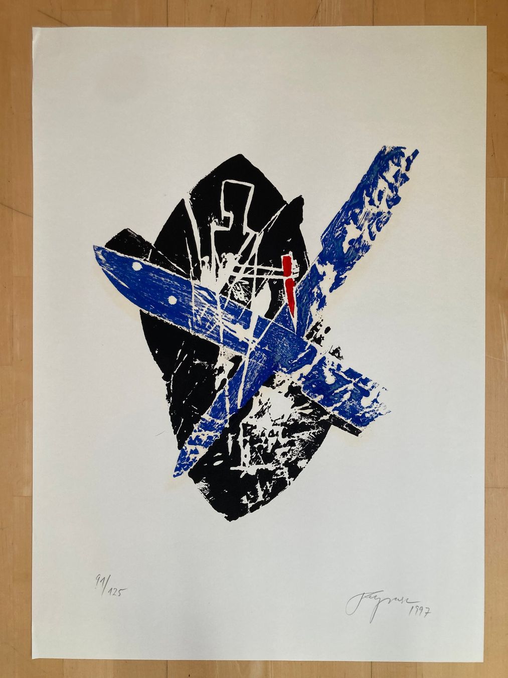 Gravures sur bois: Felix Droese, Gemetzel, 1997 – D'occasion à Zürich par egls