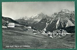 Inner-Arosa mit Furggahörner, 1965, gelaufen