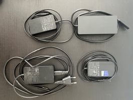 diverse Microsoft Surface Dock- und Netzteile gebraucht