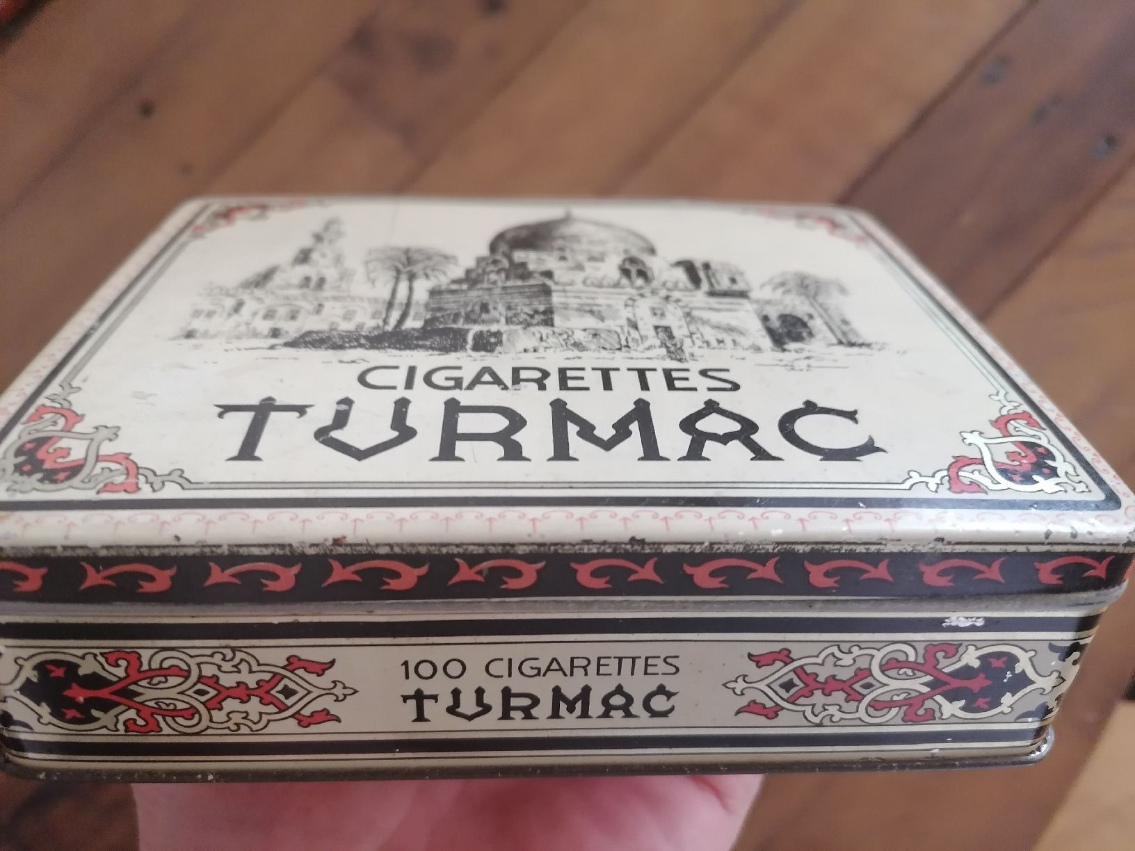 Tabacchi: Turmac 100 stk. Antike Blechdose, schön erhalten – Usato da Zürich venduto da Tin4Life 1