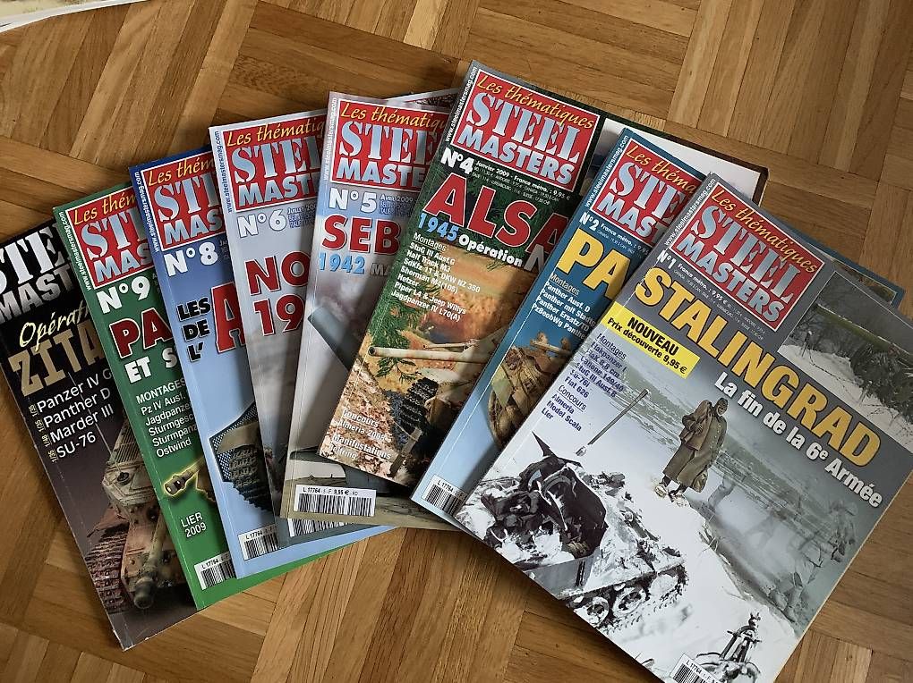 Riviste & Magazine: Revues Steel Masters/Wing Masters – Usato da Cossonay-Ville venduto da BRick73
