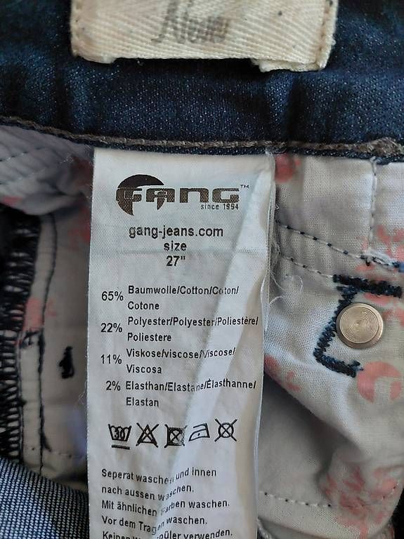 Jeans: Gang Jeans Gr.27 – Usato da Gossau SG venduto da sus_bkb7 2