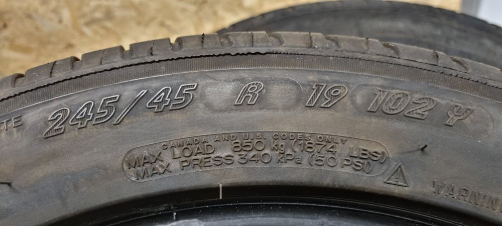 4x Sommerreifen 245/45 R19 Michelin | Kaufen auf Ricardo