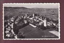ROMONT vu d'avion