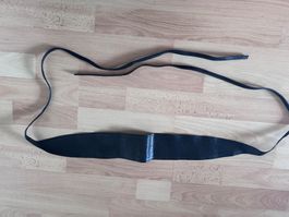 Schwarzer Ledergürtel, Gr. M/L, Top Zustand