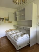 Klappbett mit Schrank weiss 90x200cm guter Zustand