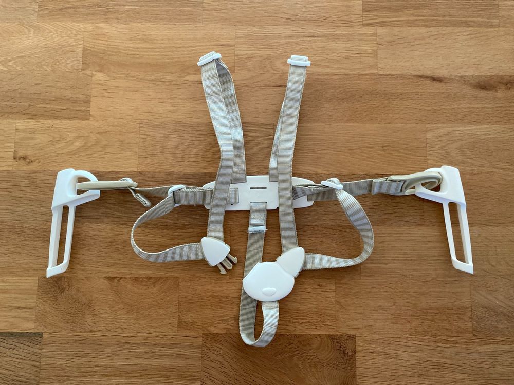 Schrittgurt Für Hochstühle Wie Stokke Tripp Trapp – Weiches PU-Leder, Justierbar