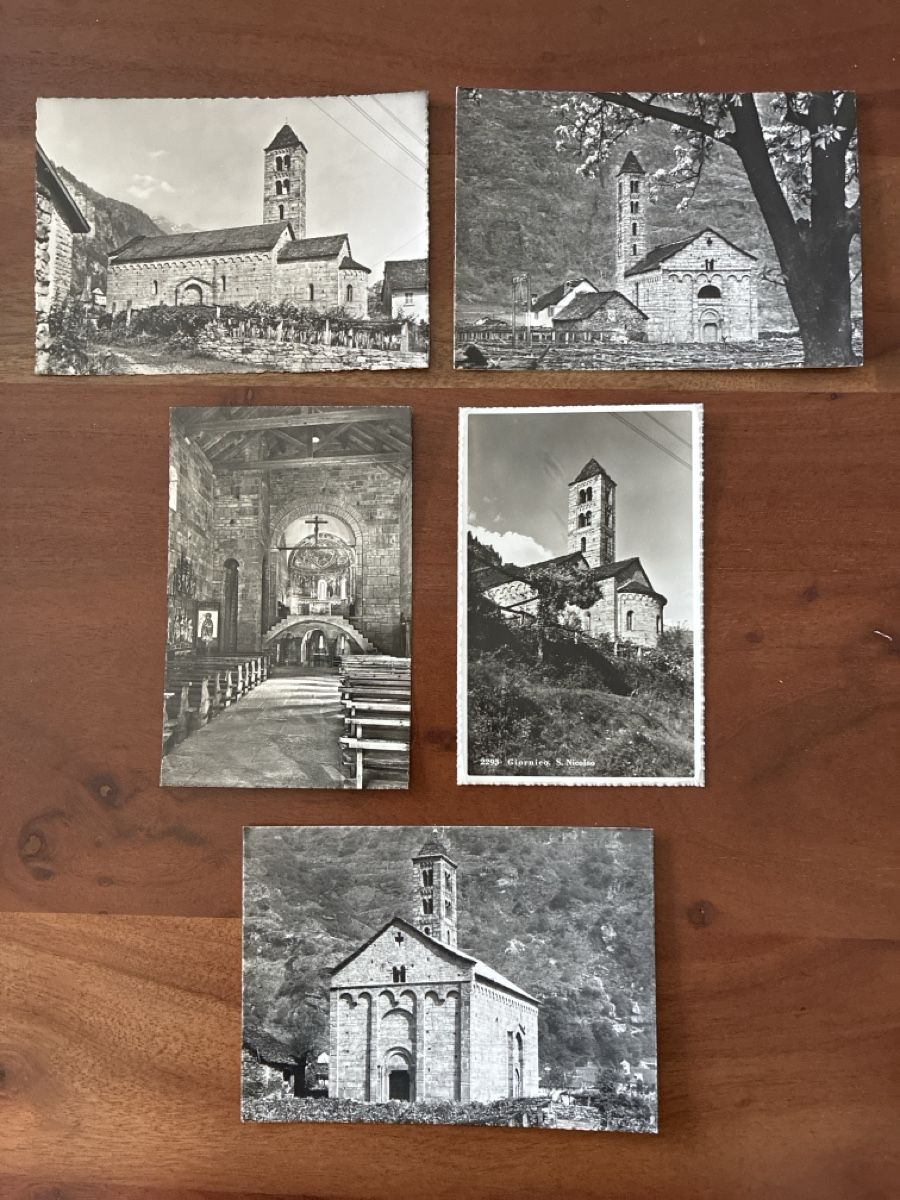 Cartoline postali: 12 Ansichtskarten Schweiz von Giornico TI – Usato da Oftringen venduto da Cla.vD.74 2