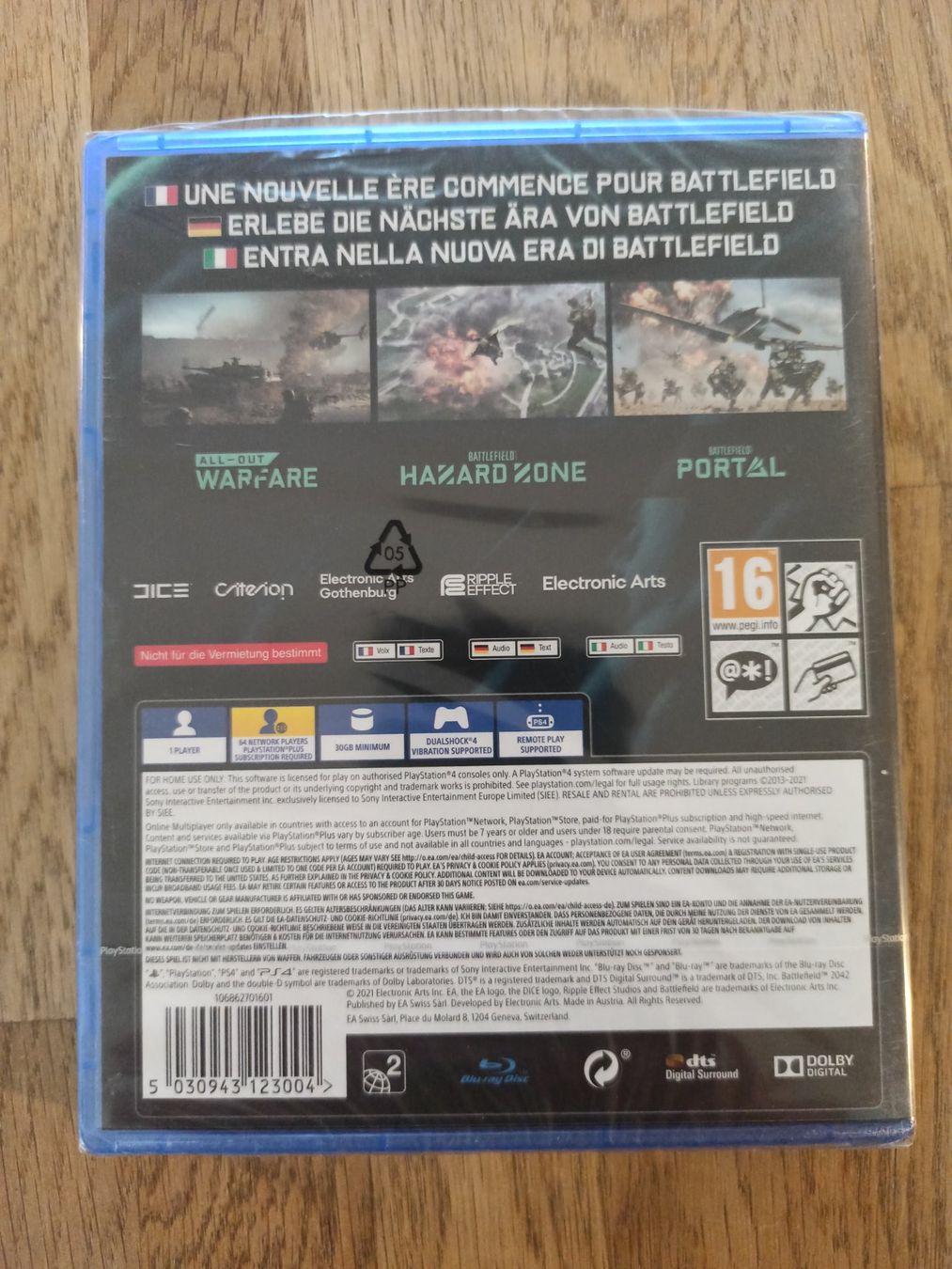 Jeux: Battlefield 2042 PS4 / PS5  Neu & Sealed - TOP – Neuf (Voir description) à Oberweningen par mar_87mx 1
