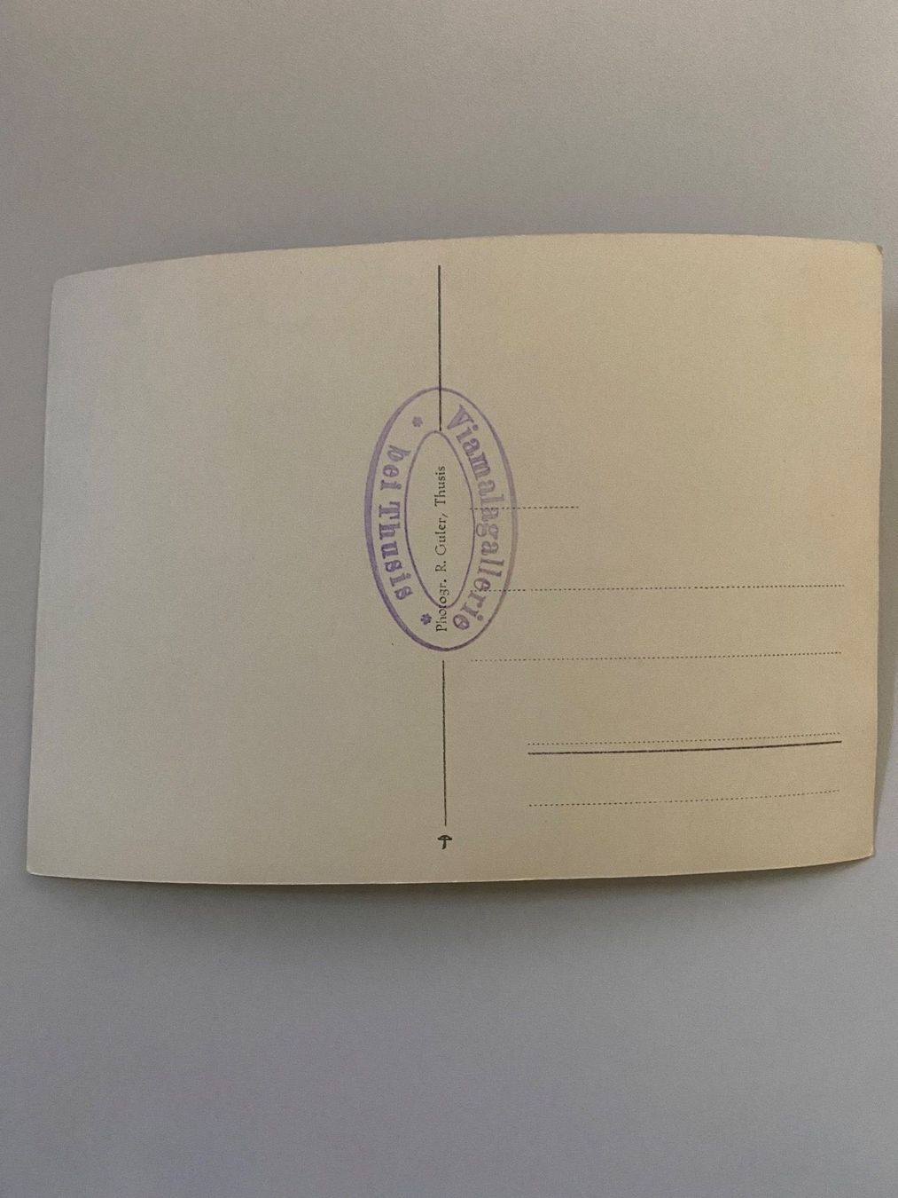 Cartes postales: Alte Ansichtskarte Viamalaschlucht – D'occasion à Rüdlingen par Lichee 2