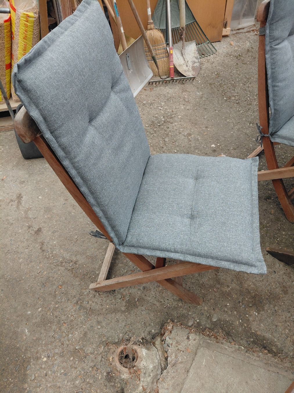 Set di tavolo e panche: Gartensitzgruppe  – Usato da Ennetbühl venduto da Marlon79 3