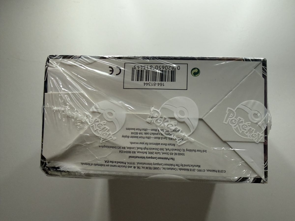 Pokémon Carte collezionabili: Ultra Prism Display SEALED – Usato da Chur venduto da Nandoran 5