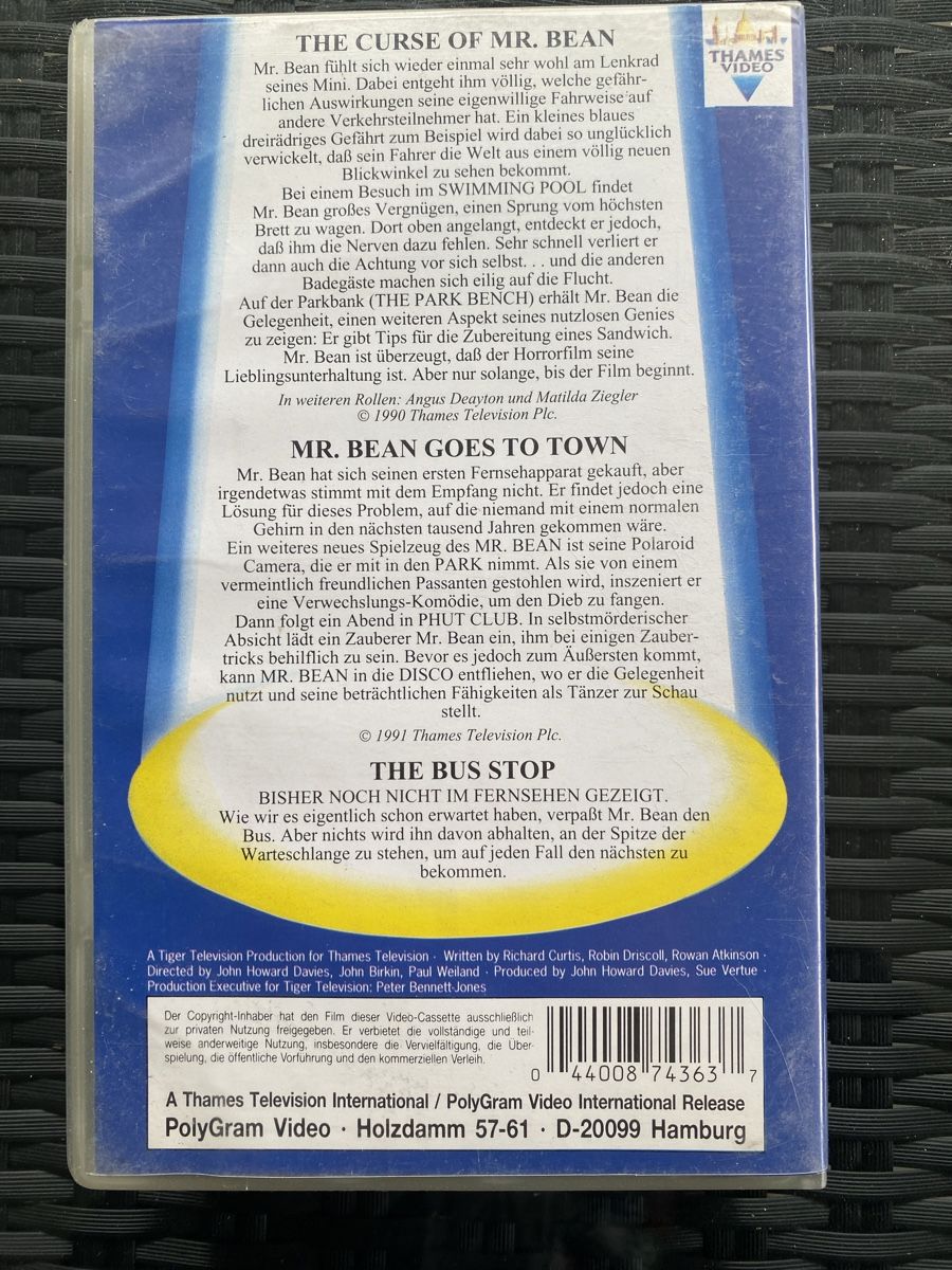 Tutti i VHS: VHS Mr. Bean Vol 1 – Usato da Emmenbrücke venduto da ste_2t9w 1