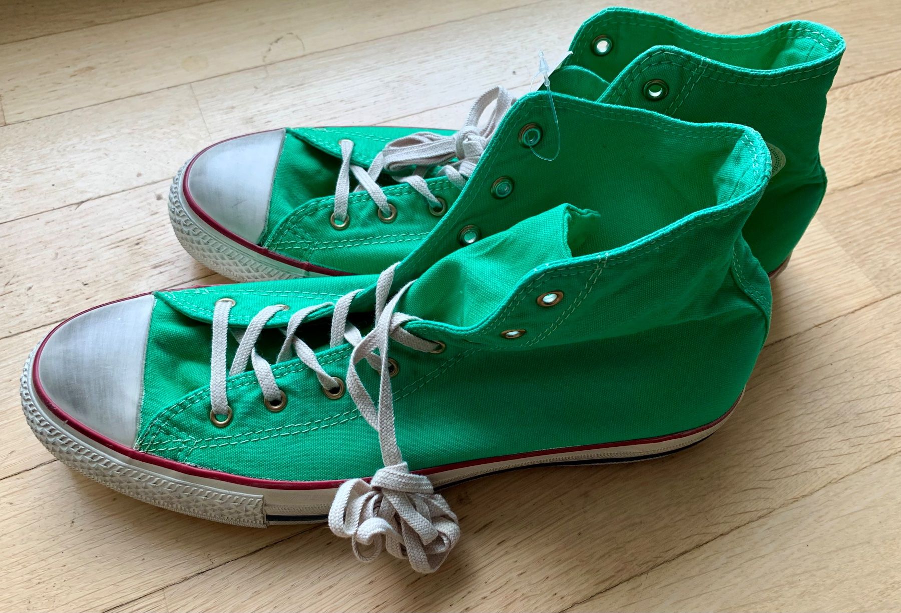 Converse Herrenschuhe: CONVERSE All-Star Hi washed NEU – Neu (gemäss Beschreibung) aus Zürich von Fieber