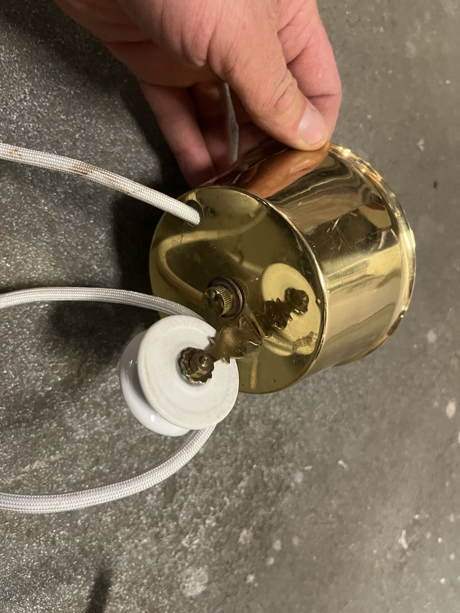 Lampadari & plafoniere: Hängezuglampe Opalglas  – Usato da Bern venduto da fotolog111 2