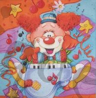 Serviette clown (d6)