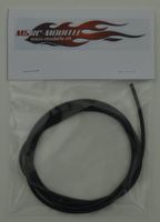 Silikonkabel Kupferlitze AWG18 1m Schwarz