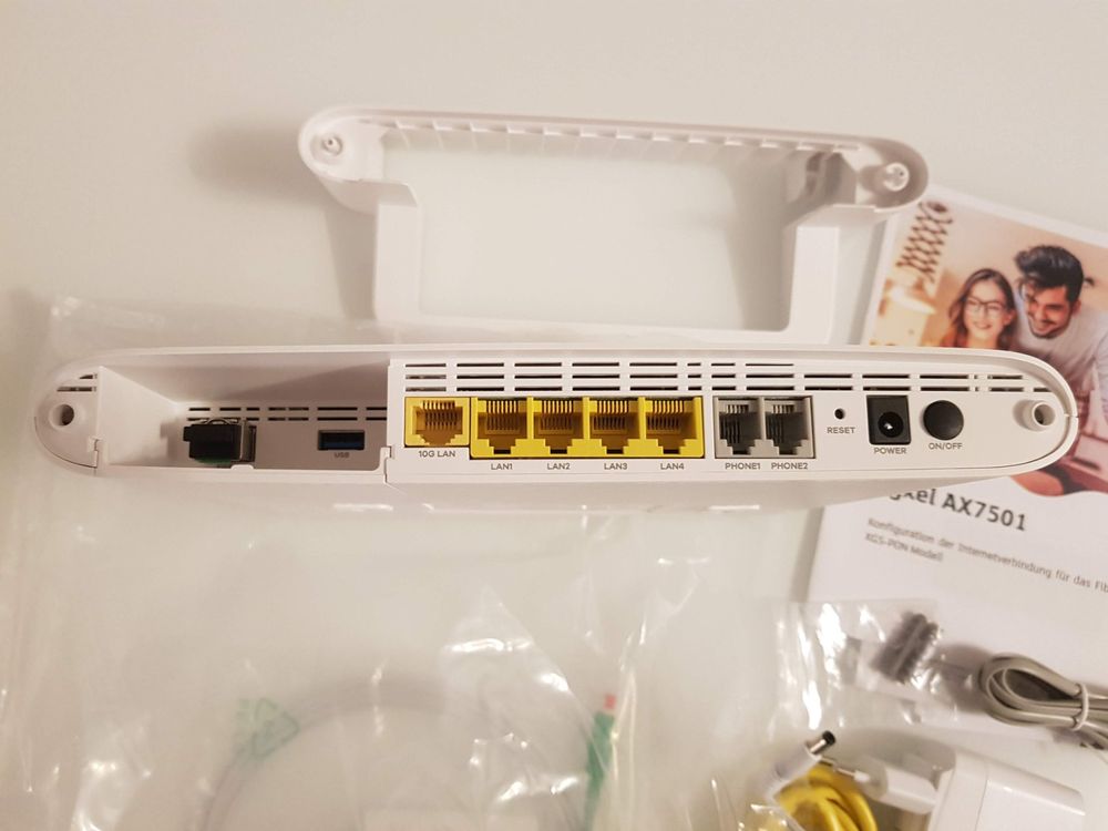 Zyxel AX7501-B0 10G PON Fiber Router (Gebraucht) in Buchs AG für CHF ...